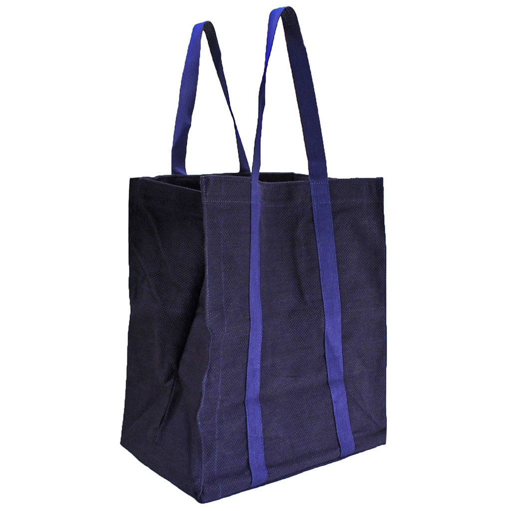 正藍染織刺トートバッグ